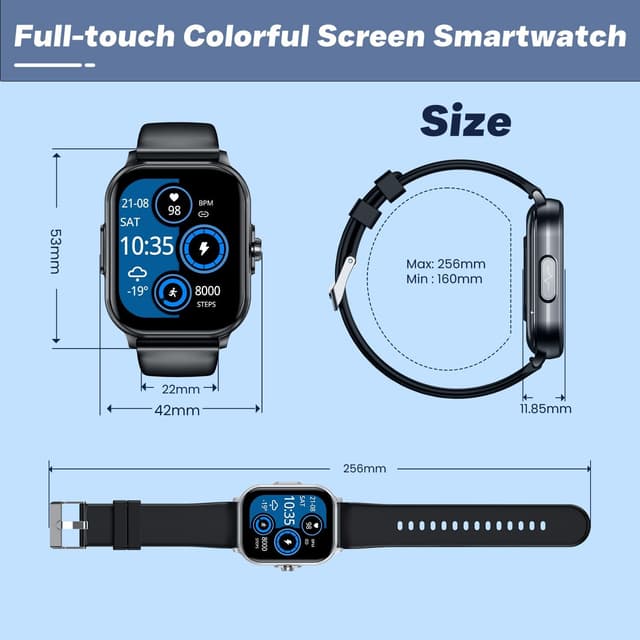 Thumbnail 6 de idomars Smartwatch 2.01" con ECG y llamadas