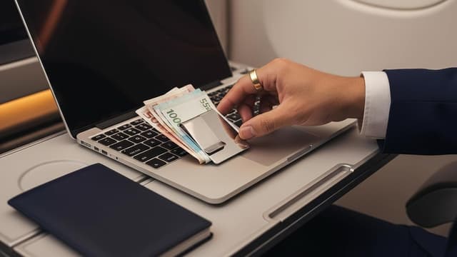 Thumbnail 6 de SILBERKANNE elegante Doppel-Geldscheinklammer (5 x 5,5 x 1 cm) aus Edelstahl, versilbert – mit Geschenkverpackung