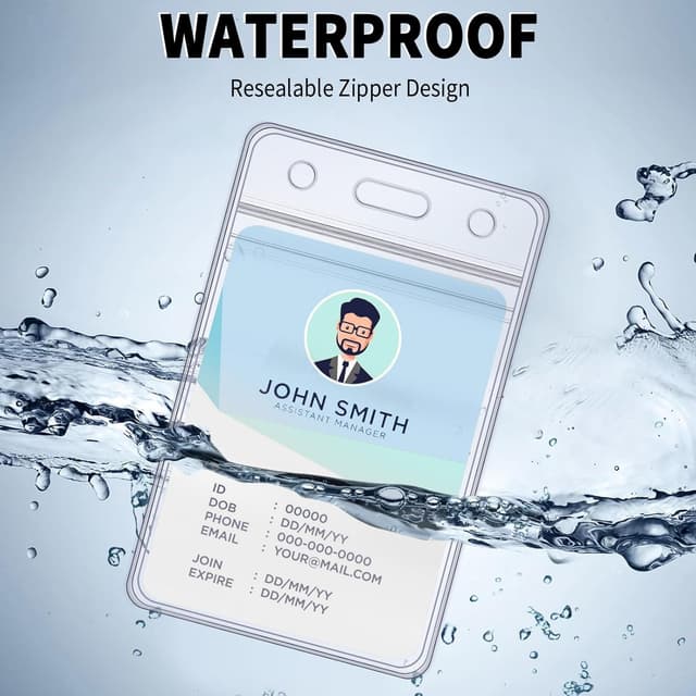 Thumbnail 4 de 3 Set Lanyards Retractable Badge Reels 23.6in