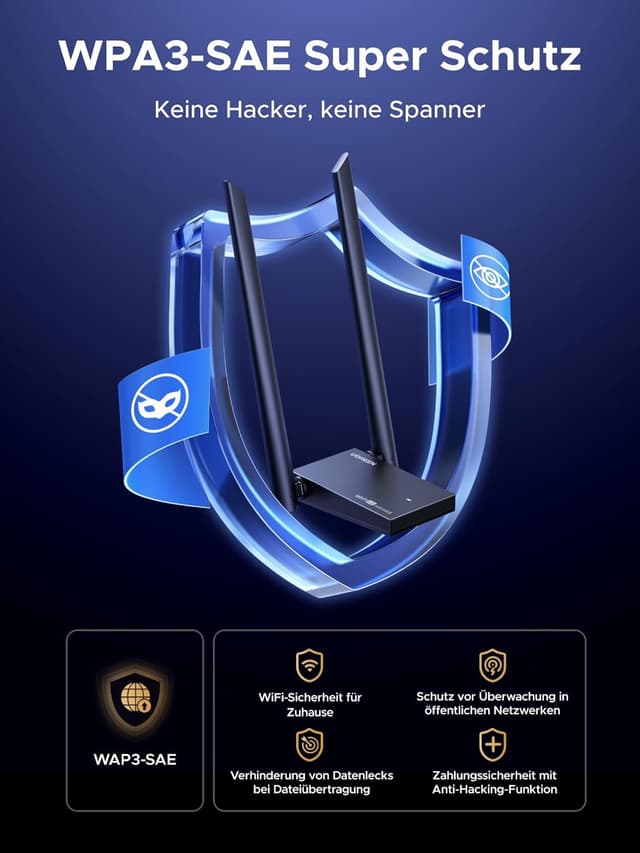 Thumbnail 6 de UGREEN AXE5400 WLAN Stick