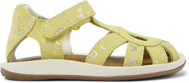 Detalle 2 de Camper Women’s Bicho K800363 Fisherman leather shoes in yellow