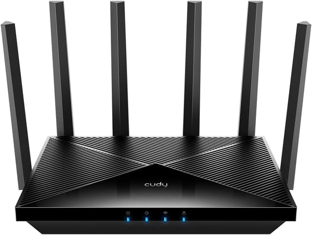 Detalle de Cudy BE6500 WiFi 7 Dual-Band Gigabit Gaming Router (WR6500) with VPN Client/Server and Mesh App Control