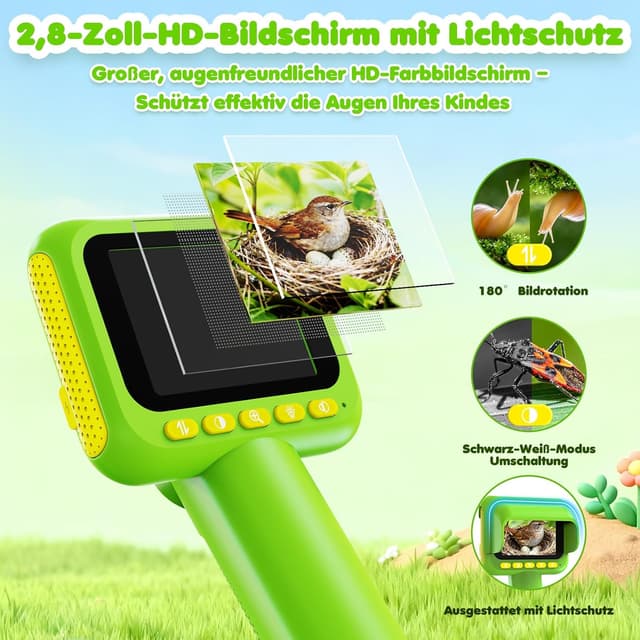 Detalle 2 de Kinder-Endoskop 2,8 Zoll mit Licht