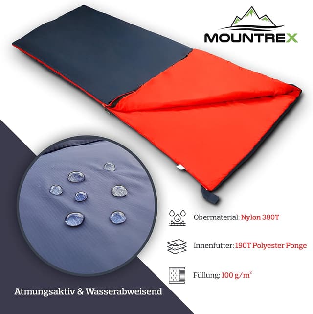 Thumbnail 2 de MOUNTREX Schlafsack Ultraleicht 200×75 cm