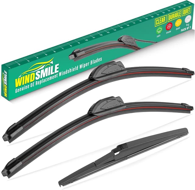 Detalle de OEM Windshield Wiper Blade Set 26,16,11 in — Pack of 3