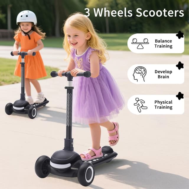 Detalle 1 de UBRAVOO Roller Kinder 3–10 Jahre mit Bremse