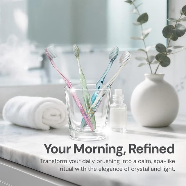 Thumbnail 6 de Nano-b manual toothbrush for adults with sensitive gums, silver soft/medium bristles (with travel case)