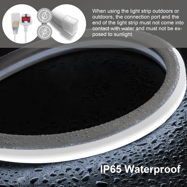 Detalle de KSIBNW Neon LED Strip Light 30m