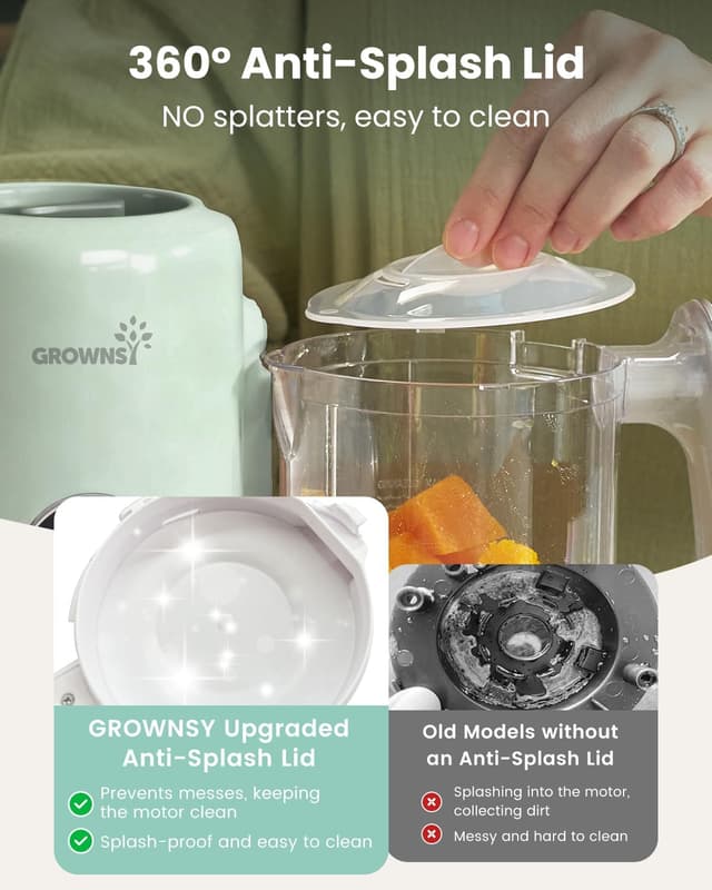 Thumbnail 5 de Grownsy Baby Food Maker 4.13 in