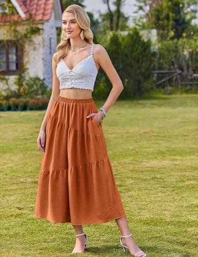 Thumbnail 1 de Zeagoo Jupe longue taille haute ⚙