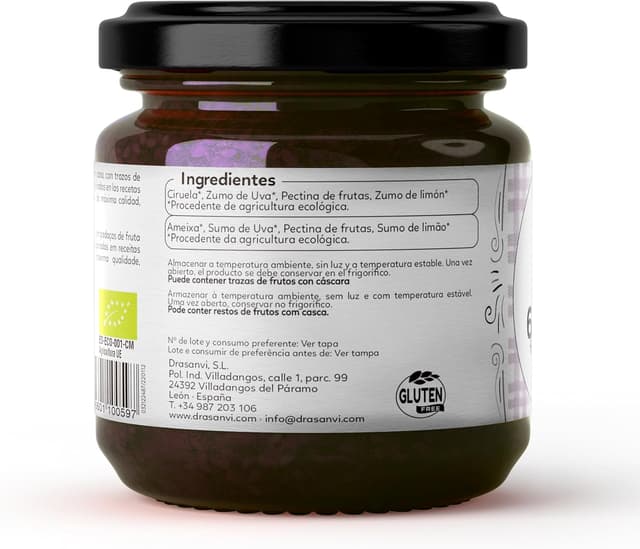 Thumbnail 1 de ECOSANA MERMELADA EXTRA CIRUELA 250g 🍯