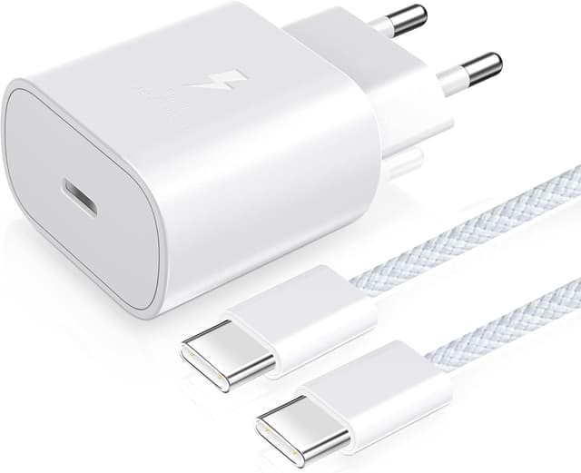 Detalle de Cavo USB-C YISH USB C to USB C 60W PD 3A 1 m in nylon intrecciato