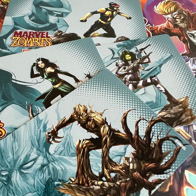 Detalle 2 de Asmodee Marvel Zombies: Guardians of the Galaxy Set (edizione italiana) – espansione per gioco da tavolo 14+