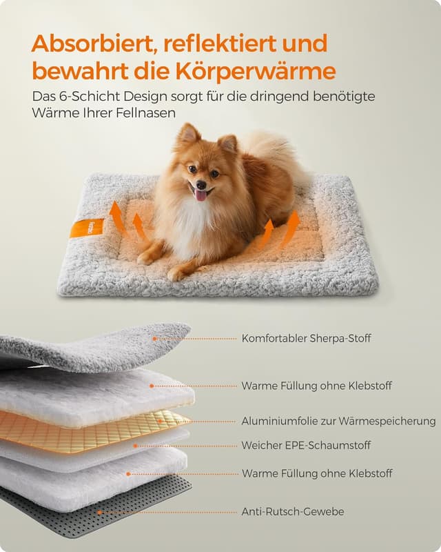 Detalle 1 de Feandrea Hundedecke 60x45 cm