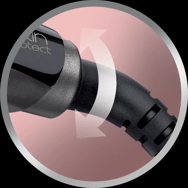 Detalle de Remington Keratin Protect, cepillo alisador iónico