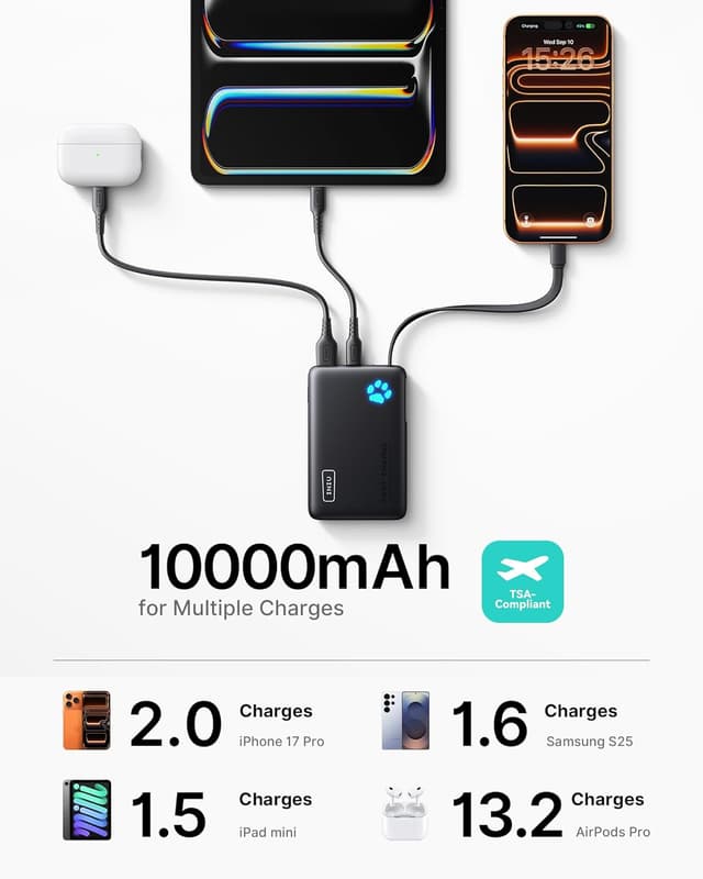 Thumbnail 5 de INIU Power Bank 10000mAh portable charger