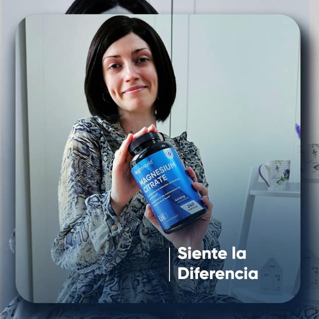Thumbnail 6 de Citrato de Magnesio 1480mg 240 Caps 🍃 - Vitalidad y Equilibrio