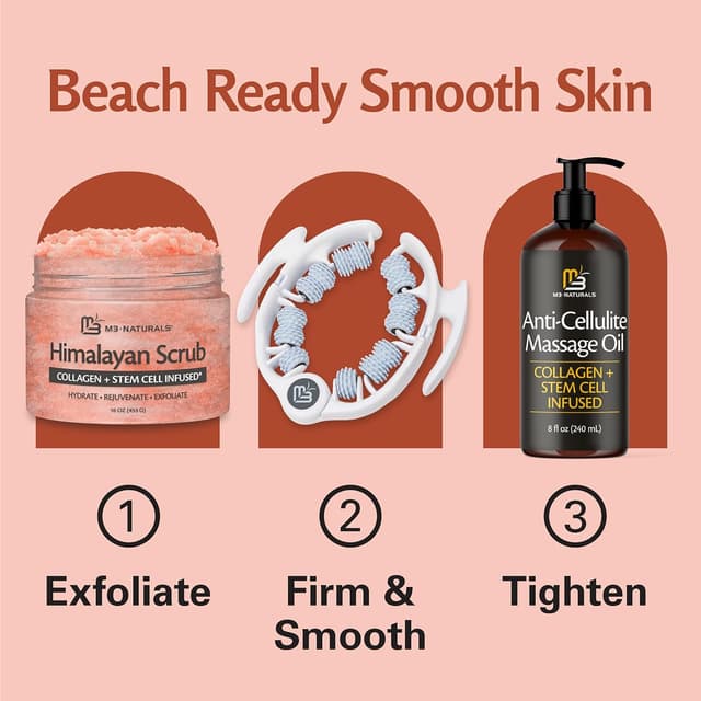 Thumbnail 5 de M3 Naturals Himalayan Salt Scrub 16 fl oz