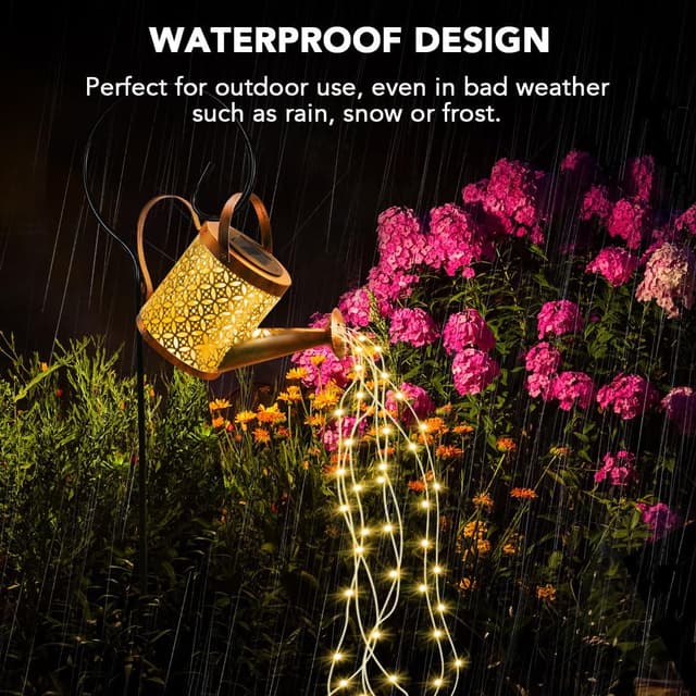 Thumbnail 2 de GLOBAL GOLDEN Solar Watering Can Light 7–10h