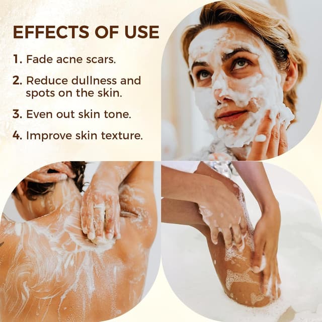 Detalle 2 de OUKEYA Kurkuma Seife 2 Stück Hautklar