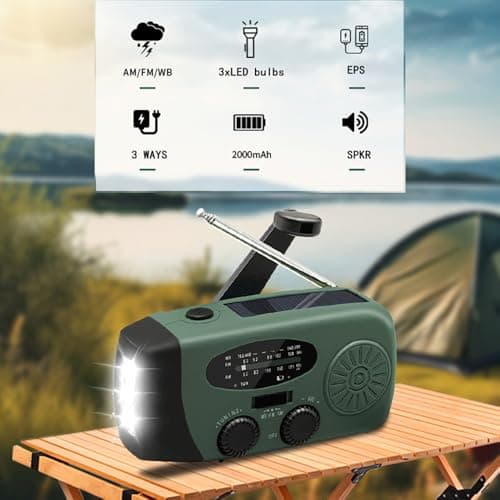 Thumbnail 2 de Mvdlinnds Radio Manivela 2000mAh