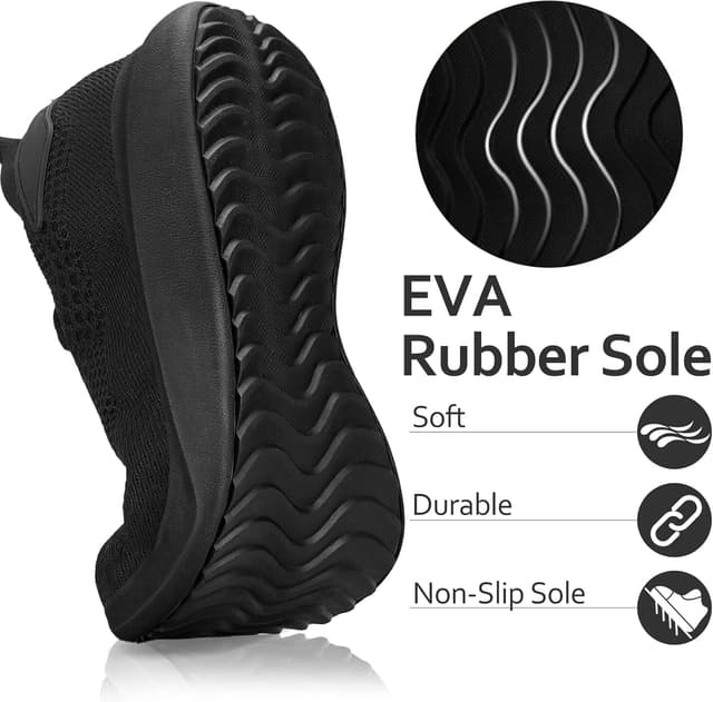 Detalle 1 de Giniros Herren Turnschuhe Sneaker Slip-on – atmungsaktiv, leicht & rutschhemmend