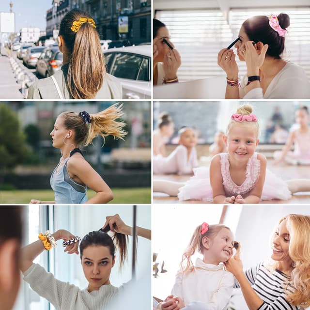 Thumbnail 6 de MOSOTECH 20 Stück Haargummis