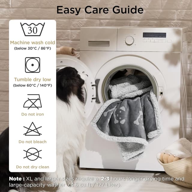 Detalle de Bedsure Waterproof Dog Blanket 102x76cm