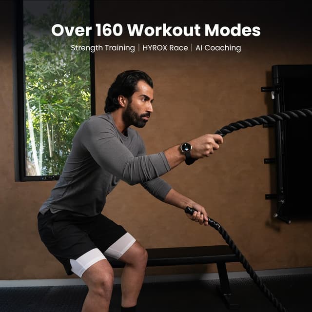 Detalle 2 de Amazfit Active 2 Sport Smart Watch Fitness Tracker (44mm) — GPS Maps, 10-Day Battery, Sleep & Heart Rate