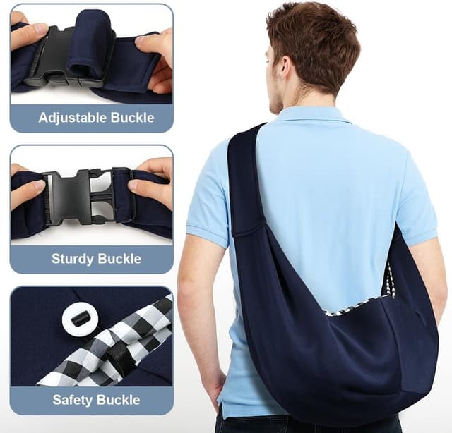 Thumbnail 4 de Adiwo Dog Carrier Bag Sling 7.5 kg