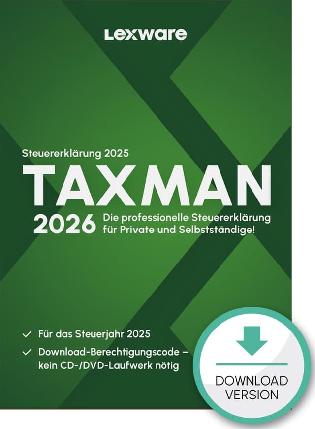 Imagen de TAXMAN 2026 Steuerprogramm Download en OfertitasTOP