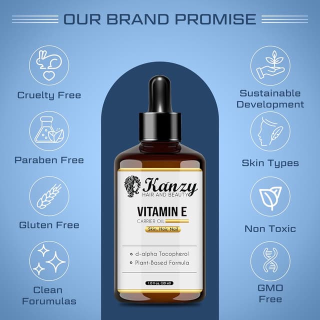 Thumbnail 6 de Kanzy Olio di Vitamina E 30 ml per viso e capelli