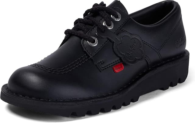Detalle de Kickers Men’s Kick Lo Leather Shoes with Extra Comfort and Added Durability