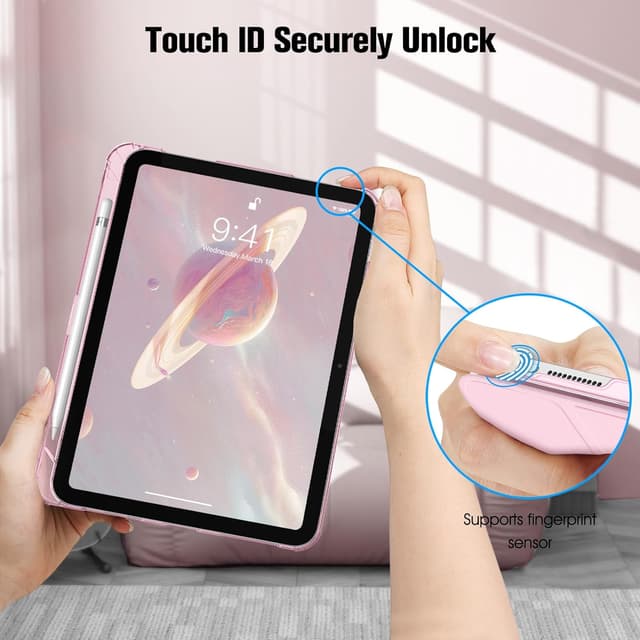Thumbnail 6 de FINTIE iPad A16 Hülle 11 Zoll Rosa