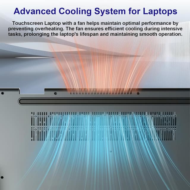 Detalle de Jumper 16-Zoll Laptop (IPS FHD Touch, 16GB DDR5, 640GB, N95, Fingerabdruck) – 2-in-1 mit 360° Touch