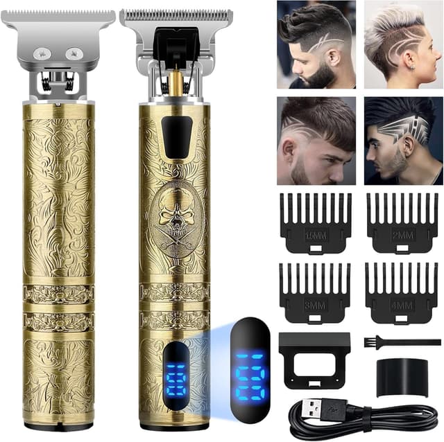 Detalle de Electric beard trimmer with 180 mins