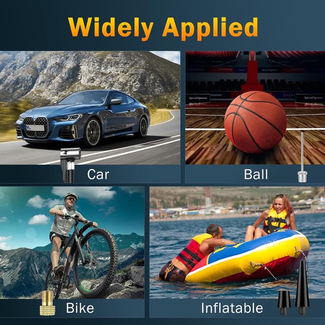 Thumbnail 6 de Hjh Car Tyre Inflator 150 PSI cordless pump