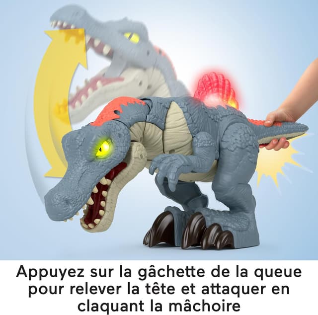 Detalle 2 de Fisher-Price Imaginext Spinosaurus 19,8 cm