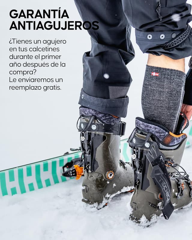 Thumbnail 3 de DANISH ENDURANCE Calcetines de Esquí Merino