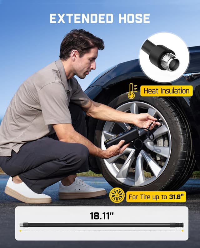 Thumbnail 6 de Fanttik X8 APEX EV Tire Inflator 150PSI