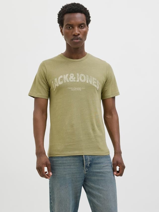 Detalle 2 de JACK & JONES Joralmeria Bold Branding Tee 100% Baumwolle