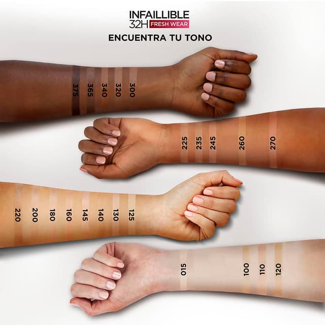 Thumbnail 5 de L’Oréal Paris Infaillible 32H Fresh Wear Make-up wasserfest mit LSF 25, Nr. 110 Cool (30 ml)