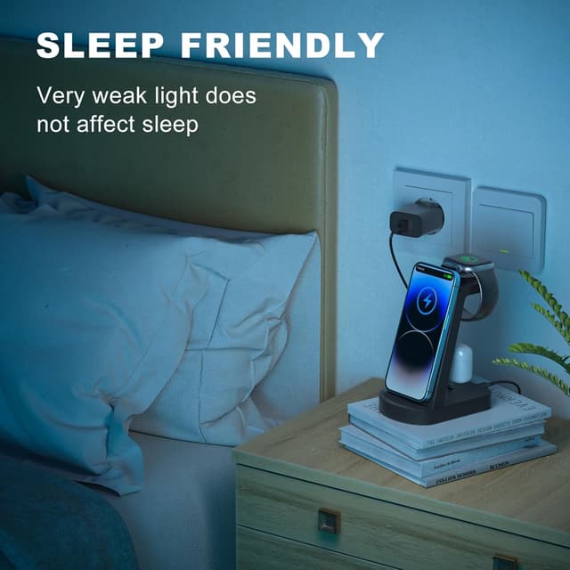 Thumbnail 5 de INNISTO 3 In 1 Caricabatterie Wireless