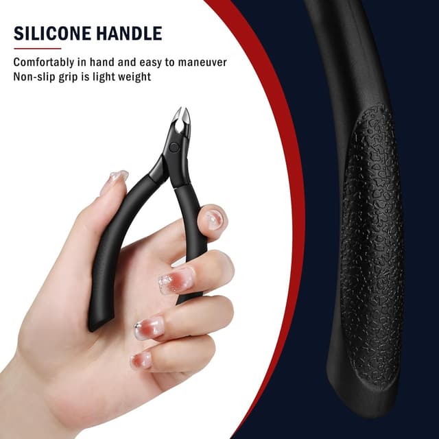 Detalle 2 de FVION Cuticle Trimmer Professional Nippers 5mm 💅