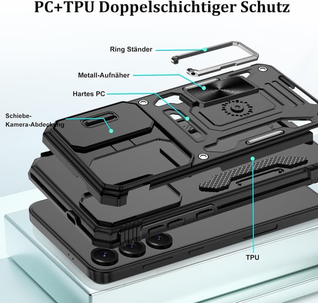 Detalle 2 de Jshru Handyhülle Galaxy S25 Plus 1,2 m