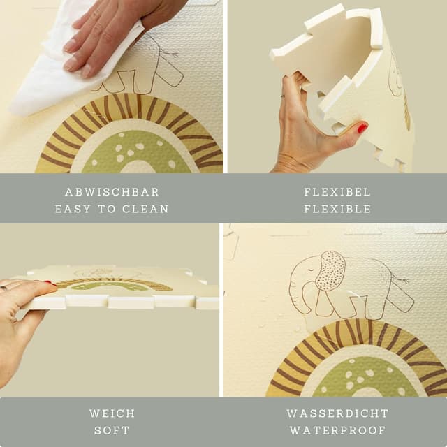 Thumbnail 4 de Hakuna Matte Puzzlematte Baby 0,9x0,9 m