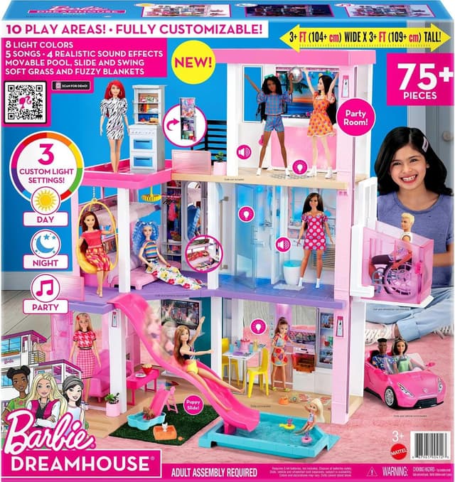 Thumbnail 5 de Barbie Dreamhouse 3-Story Dollhouse