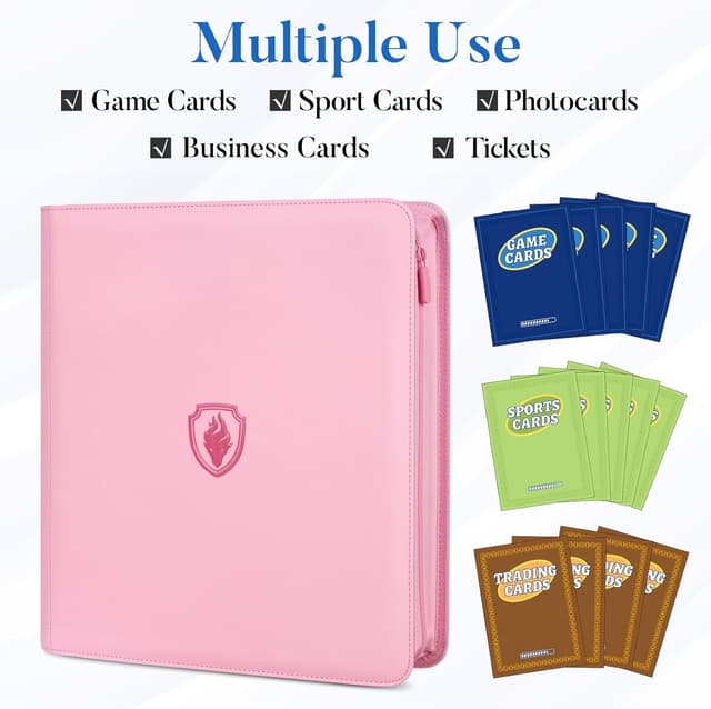 Thumbnail 5 de Fabmaker Premium Zip Card Binder 12 Pocket