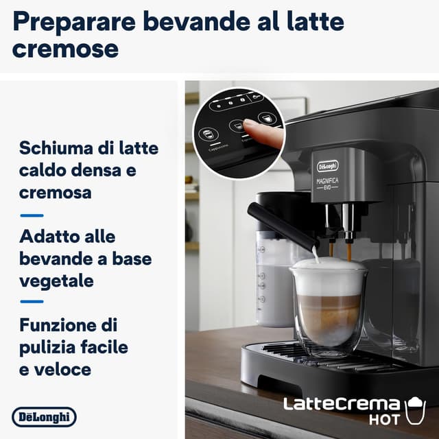 Detalle 2 de De'Longhi Magnifica Evo ECAM292.52.GB 1450W
