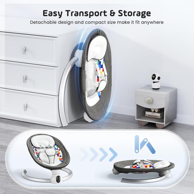 Thumbnail 6 de Helangel Altalena per neonati 9 kg 🎠